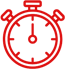 Icon representing fast turnaround times