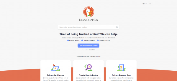 DuckDuckGo Search Engine Logo