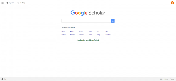 Google Scholar logo