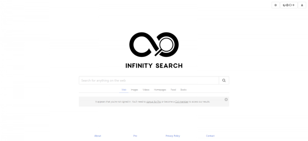 Infinity Search Logo