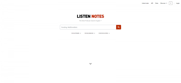 Listen Notes Logo