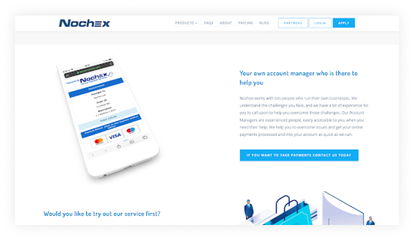 nochex payment system