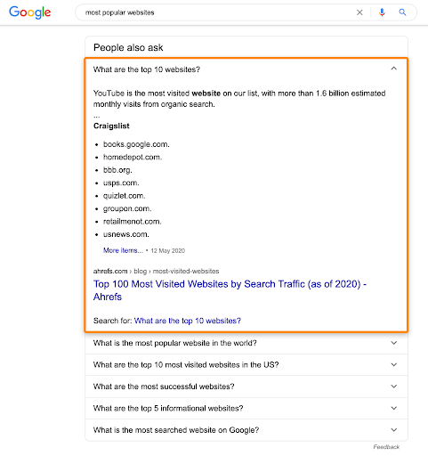 how to optimize for googles people also ask - Part 1