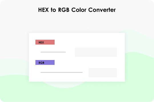 HEX to RGB Color Converter