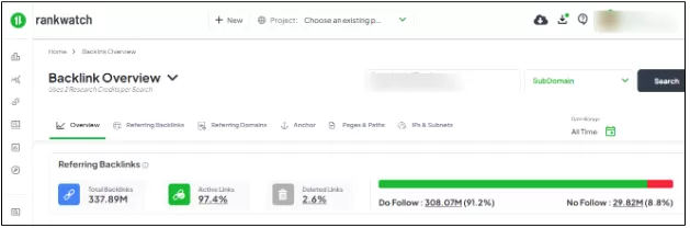 Check The Domain And Page-Level Metrics For Any Target Page