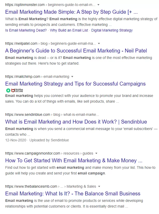 Understanding Keyword Intent