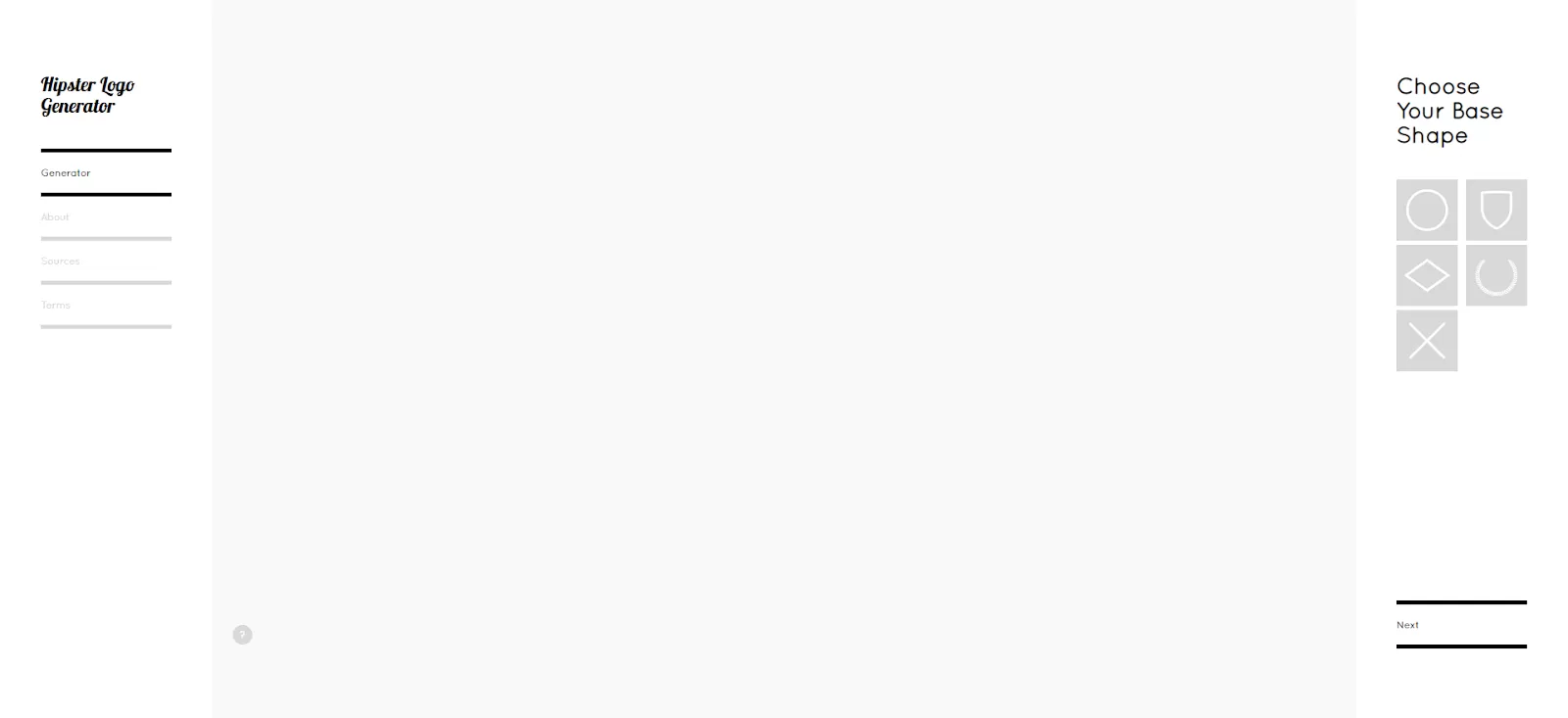 Hipster Logo Generator