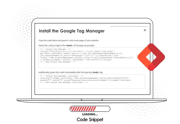 Install the Google Tag Manager Code Snippet