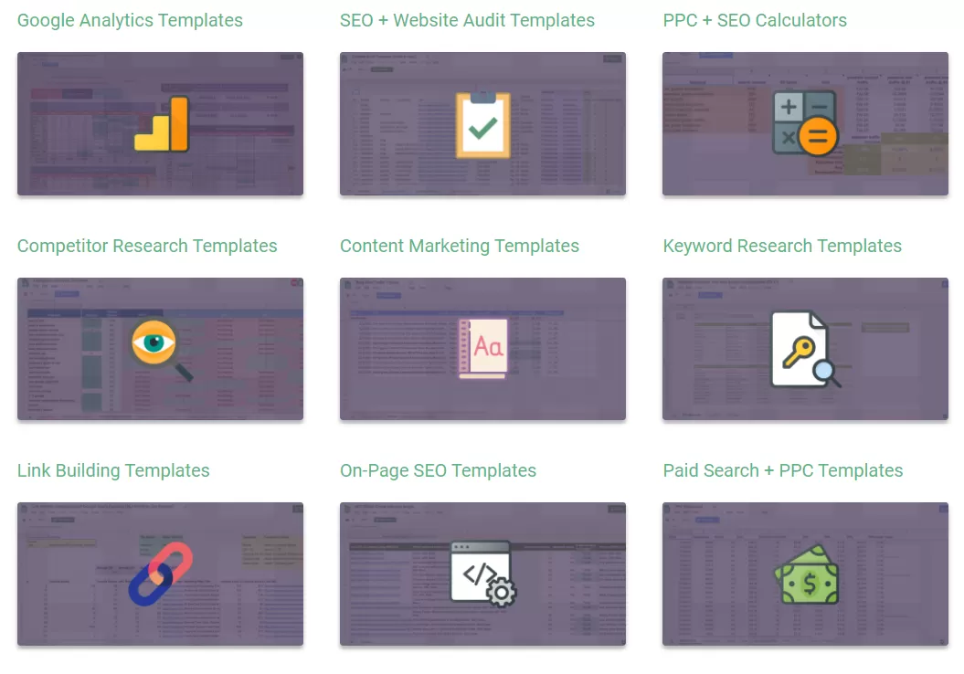 Sheets for Marketers