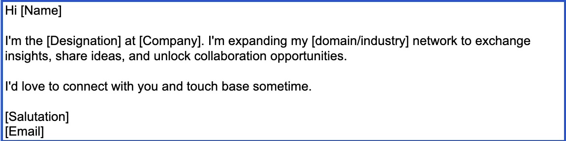 format for lead generation